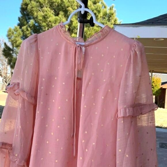 Take 50% OFF- Blu Pepper Fancy Blouse, Size-S - Picture 2 of 8